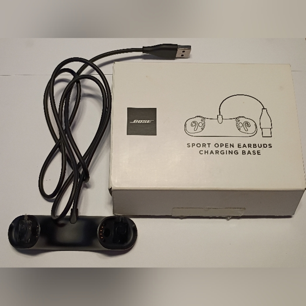 OEM Genuine Bose Magnetic Charging Base for Bose Sport Open Earbuds in Bose Box